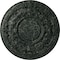 Ekena Millwork Jackson Ceiling Medallion (Fits Canopies up to 13 1/2"), 32 3/4"OD x 2 1/2"P, Painted Turtle Crackle CM32JAPTC - alternate 1